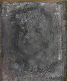 Sans titre [Visage] by Karskaya, Technique mixte et collage sur papier, sold Nov 2024