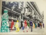 Le peintre et son modèle by Gérard Fromanger, 1972, Lithographie en couleurs, sold Jan 2022