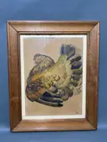 Poule by Georges Lucien Guyot, Aquarelle sur paier, sold Jan 2022