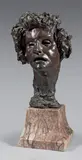 La Voluptueuse by Arnold Rechberg, 1905, Épreuve en bronze à patine brune nuancée, sold Jul 2023