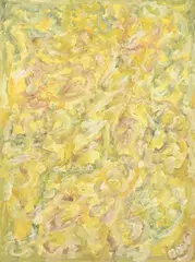 Sans titre ocre et jaune by Beauford Delaney, 1960, Gouache, sold Jul 2023