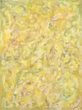 Sans titre ocre et jaune by Beauford Delaney, 1960, Gouache, sold Jul 2023
