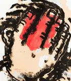 Sans titre by Blais Jean-Charles, 1985, Gouache et pastel sur papier signé et daté en bas à gauche Gouache and pastel on paper sig, sold Feb 2017