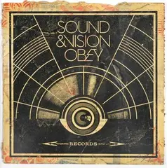 Sound and vision, 2012 - HPM by Shepard Fairey, Technique mixte et collage sur papier, sold Feb 2017