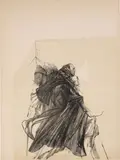 La Délirante by Sam Szafran, 1967, Lithographie sur papier, sold May 2024