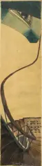 Escalier, circa 1992-1996 by Sam Szafran, Aquarelle et encre sur soie, sold Apr 2024