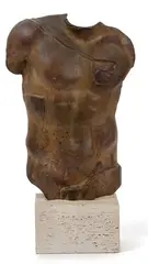 Persée by Igor Mitoraj, 1988, Épreuve d'édition en bronze à patine brune, sold Apr 2024