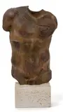 Persée by Igor Mitoraj, 1988, Épreuve d'édition en bronze à patine brune, sold Apr 2024