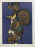 Bank Street by Maurice Estève, 1967, Lithographie en couleurs sur papier, sold Feb 2024