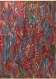 Composition by David Lan-Bar, Gouache, sold Mar 2022