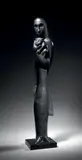 Femme au chien by Jean Lambert-Rucki, Épreuve en bronze à patine noire, fonte d'édition post mortem, sold Nov 2021