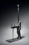 Femme girafe au tiroir - 1969 by Salvador Dalí, Épreuve en bronze argenté, sold Nov 2021