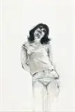Constance by Philippe Pasqua, 2005, Huile et crayon sur papier, contresigné et daté, sold Nov 2021