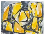 Bismuth et indanthrène by Mary Baird-Smith, Aquarelle, sold May 2024