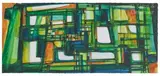 Vert anglais et orange de Saturne by Mary Baird-Smith, Aquarelle, sold May 2024