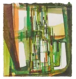 Vert et brun by Mary Baird-Smith, Aquarelle, sold May 2024