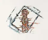 Totem" by Jean Paul Riopelle, 1979, Lithographie, sold Oct 2023
