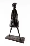 Garçon by Alice Winant, Bronze à patine sombre, sold Oct 2023