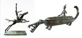 Sans titre - Cavalière by Bruce Garner, Bronze à patine verte, sold Oct 2023