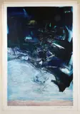 Sans titre 210 by Zao Wou-ki, Eau-forte, aquatinte couleurs, sold Dec 2022