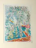 L'été à Montreux by Constantin Terichkovitch, Lithographie, sold Nov 2022
