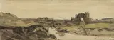 Vue du pont de Nomentano sur le Tibre by Henri Harpignies, Aquarelle sur traits de crayon noir, sold Jun 2022