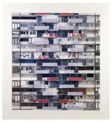 La Havane - Vedado n°1 - 2005. N°5/8 by Stéphane Couturier, Tirage C-print en couleur monté sur carton, sold Nov 2025