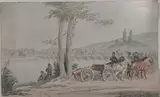 Scène Napoléonienne by Théodore Fort, Aquarelle signée, sold Nov 2025