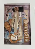 Violon by Arnold Guerlinck, Collage, sold Nov 2025