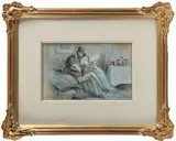 Rolla » by Louis Fortuney, 1907, Aquarelle et gouache, sold Nov 2025