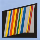 Composition by Guy Vandenbranden, 1979, Gouache sur papier marouflée, sold Dec 2018