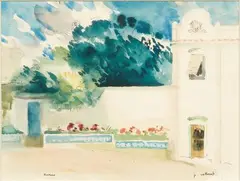 Averio by Paul Collomb, Aquarelle sur papier, sold Nov 2018