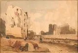 Notre-Dame depuis les quais de Seine by Thomas Shotter Boys, 1825, Aquarelle sur papier, sold Nov 2018