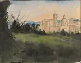 Florence by Pierre Laprade, Aquarelle sur papier, sold Nov 2018