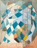 Sans titre by André Beaudin, 1940, Aquarelle et encre sur papier, sold Nov 2018
