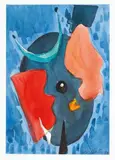 Sans titre by Pierre Nanty, Aquarelle sur papier, sold Nov 2018