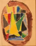 Les voiliers by Louis Latapie, Crayon, aquarelle et gouache sur papier, sold Nov 2018