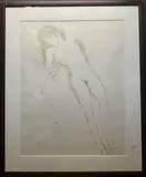 Femme nue allongée by Salvador Dalí, Lithographie, sold Sep 2022