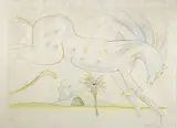 Cheval surréaliste by Salvador Dalí, Lithographie en couleur signée en bas à droite justifiée en bas à gauche, sold Mar 2018