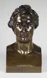 Arago by David d'Angers, 1839, Epreuve en bronze à patine brun nuancé, sold Mar 2018
