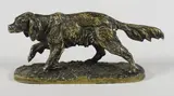 Braque à l'arrêt by Pierre-Jules Mêne, Epreuve en bronze à patine brun nuancé, sold Mar 2018