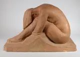 Nu féminin by Marcel-André Bouraine, Terre cuite, sold Mar 2018
