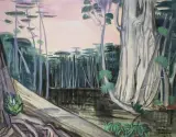 La forêt claire à Dalat, lac Lang Biang by André Maire, 1949, Gouache signée datée, sold Dec 2017