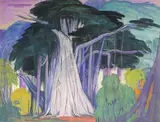Vers les hauts plateaux by André Maire, Aquarelle signée en bas à gauche, sold Dec 2017