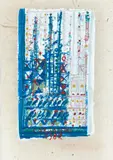 CATHÉDRALE 4 by Manuel Cargaleiro, Gouache sur papier de soie signé en bas au milieu et daté en bas à gauche, sold Jun 2010
