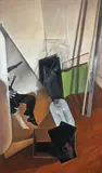 AUTOPORTRAIT by Patrick Bourdon-Giquet, Pastel sur papier signé au dos Étiquette au dos Galerie Alain Blondel, sold Jun 2010