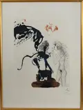 Œdipe by Salvador Dalí, 1964, Lithographie sur papier, sold Sep 2025