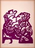 Bénédiction maternelle by Charles Lapicque, Lithographie, sold Sep 2025