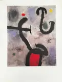 Composition by Joan Miró, Lithographie, sold Jul 2025