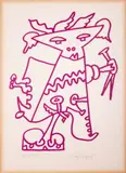 Les reclus by Charles Lapicque, Lithographie, sold Jul 2025